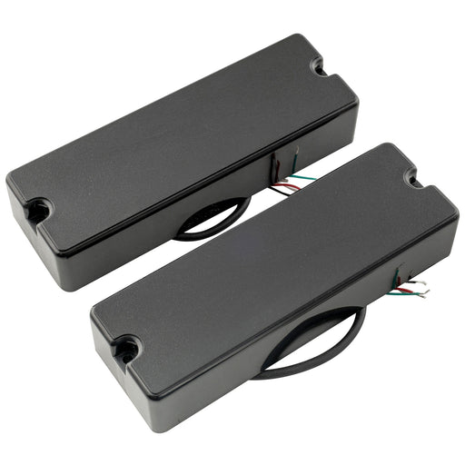 artec mdc6 ceramic soapbar style bass pickup neck bridge pickups set 16k for 6 string bass mx3282bkmx3283bk