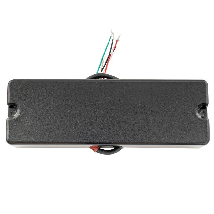 detail of artec mdc6 ceramic soapbar style bass pickup bridge pickup 16k for 6 string bass mx3283bk