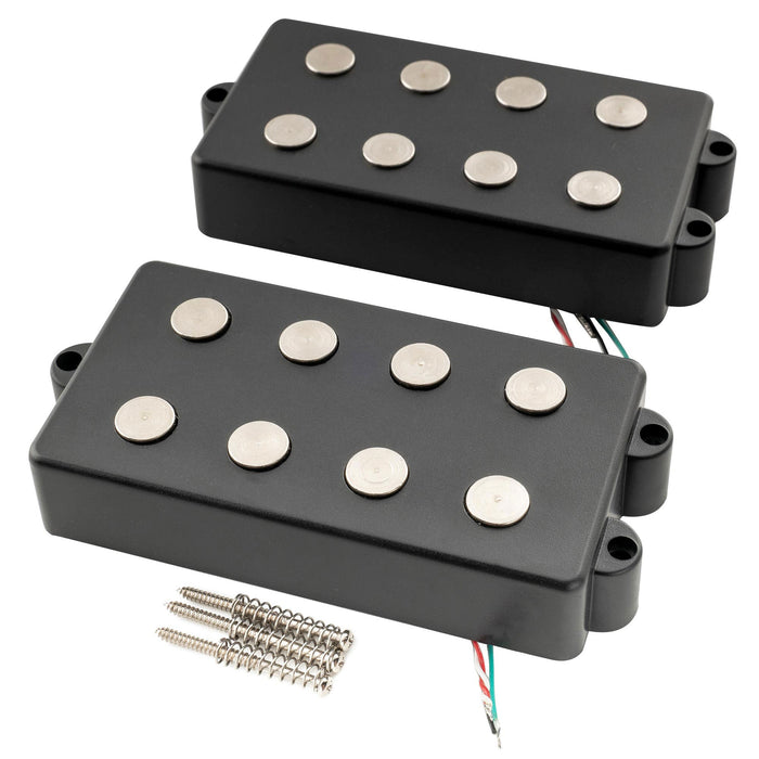 artec mmc4 ceramic soapbar style bass pickup neck bridge pickups set 12 6k for 4 string musicman style bass mx3284bkmx3285bk details
