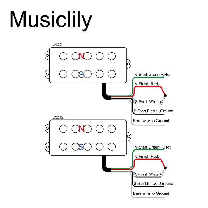 Size of artec mmc5 ceramic soapbar style bass pickup neck bridge pickups set 13k for 5 string musicman style bass mx3286bkmx3287bk
