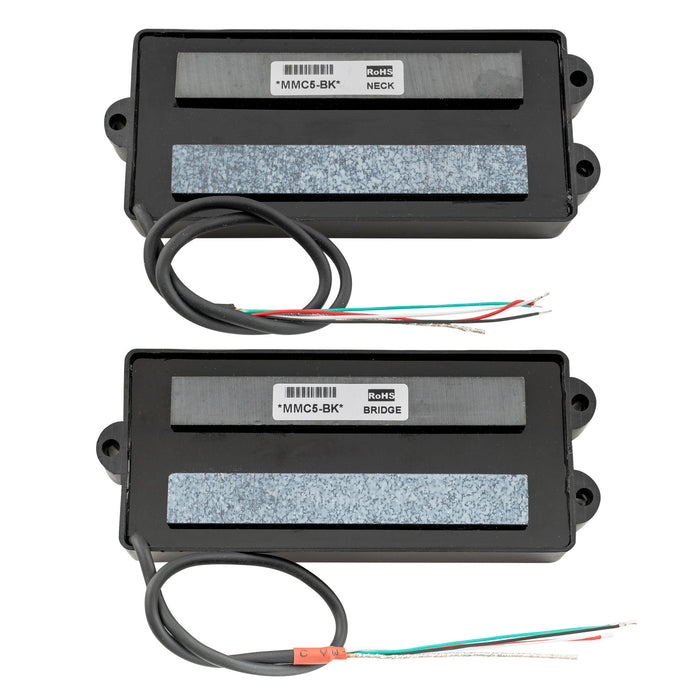 Part of artec mmc5 ceramic soapbar style bass pickup neck bridge pickups set 13k for 5 string musicman style bass mx3286bkmx3287bk