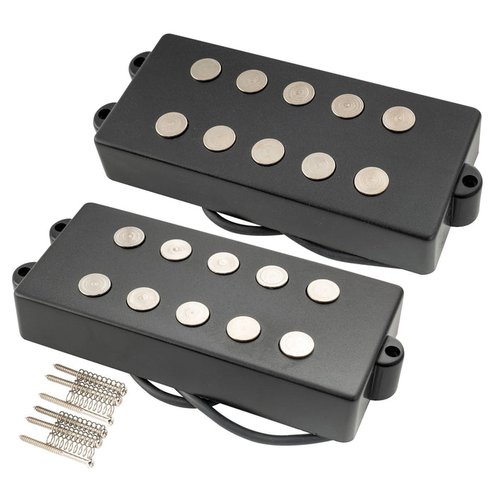 artec mmc5 ceramic soapbar style bass pickup neck bridge pickups set 13k for 5 string musicman style bass mx3286bkmx3287bk details