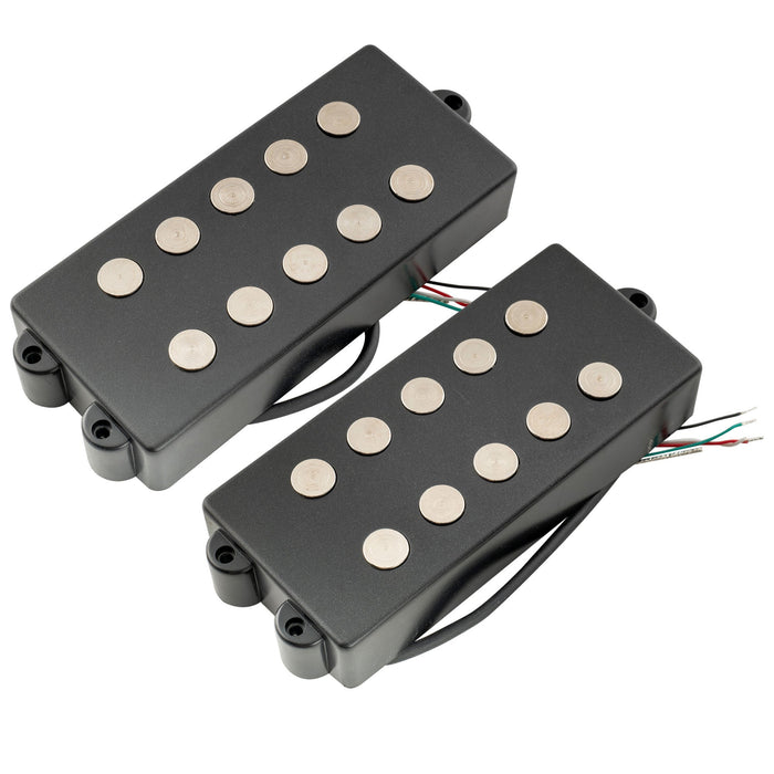 artec mmc5 ceramic soapbar style bass pickup neck bridge pickups set 13k for 5 string musicman style bass mx3286bkmx3287bk