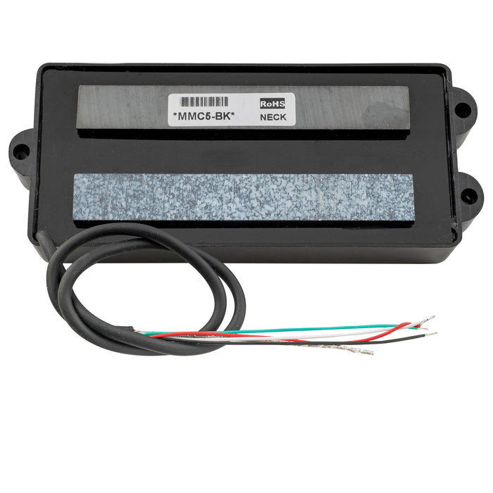 Part of artec mmc5 ceramic soapbar style bass pickup neck pickup 13k for 5 string musicman style bass mx3286bk