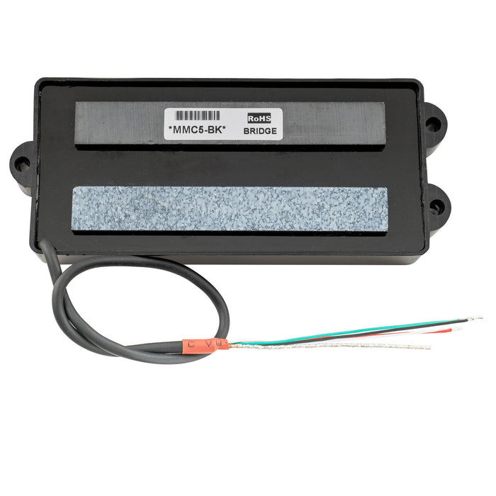 Part of artec mmc5 ceramic soapbar style bass pickup bridge pickup 13k for 5 string musicman style bass mx3287bk