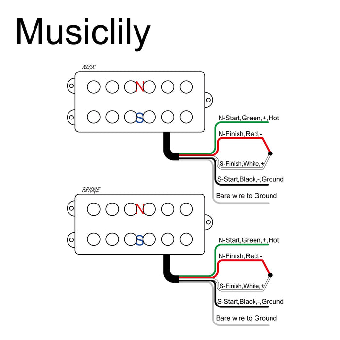 Size of artec mmc6 ceramic soapbar style bass pickup neck bridge pickups set 14 6k for 6 string musicman style bass mx3288bkmx3289bk