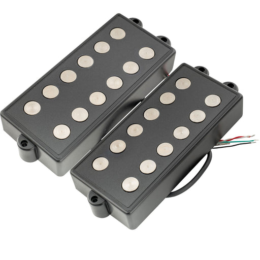 artec mmc6 ceramic soapbar style bass pickup neck bridge pickups set 14 6k for 6 string musicman style bass mx3288bkmx3289bk