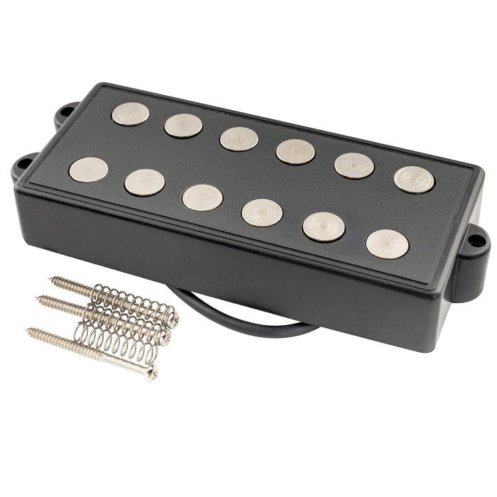 artec mmc6 ceramic soapbar style bass pickup bridge pickup 14 6k for 6 string musicman style bass mx3289bk details