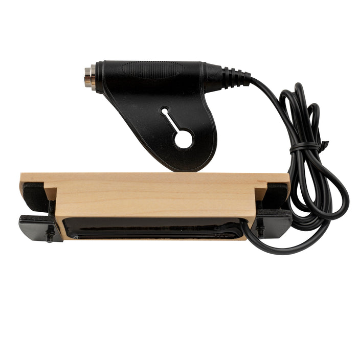 Part of artec wshd osj ceramic humbucker maple wood cover soundhole pickup 8 4k with osj jack for acoustic guitar mx3292mp