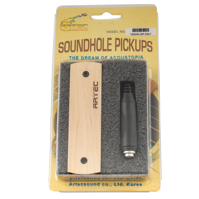 artec wshd osj ceramic humbucker maple wood cover soundhole pickup 8 4k with osj jack for acoustic guitar mx3292mp details