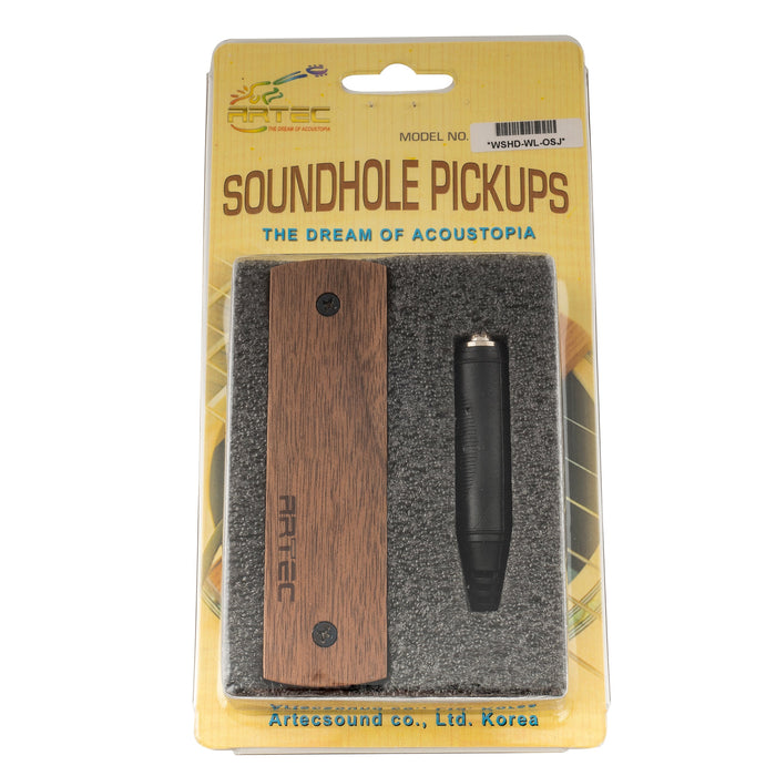 artec wshd osj ceramic humbucker walnut wood cover soundhole pickup 8 4k with osj jack for acoustic guitar mx3292wl details