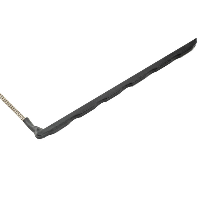 musiclily basic transducer under bridge saddle ceramic piezo pickup for acoustic guitar 69mm 2 8mm mx3300 details