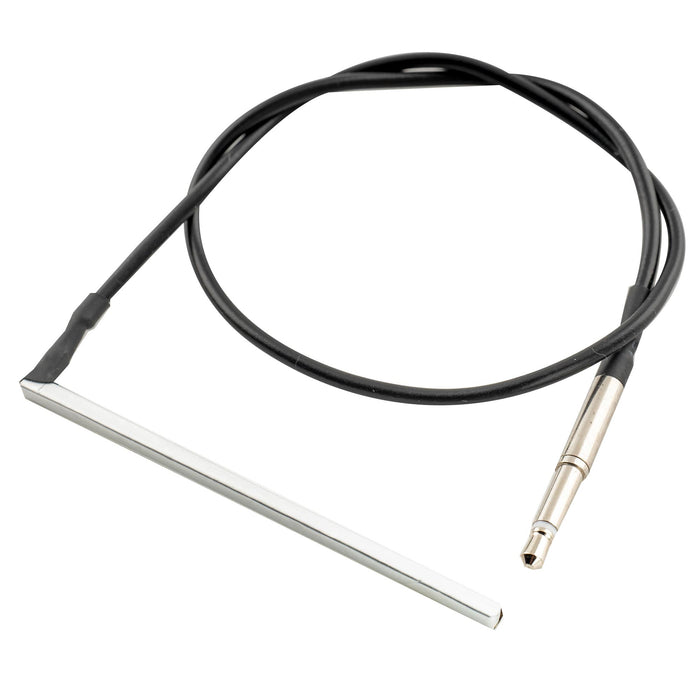 musiclily basic transducer under bridge saddle ceramic piezo pickup for ukulele 50mm 2 2mm mx3303