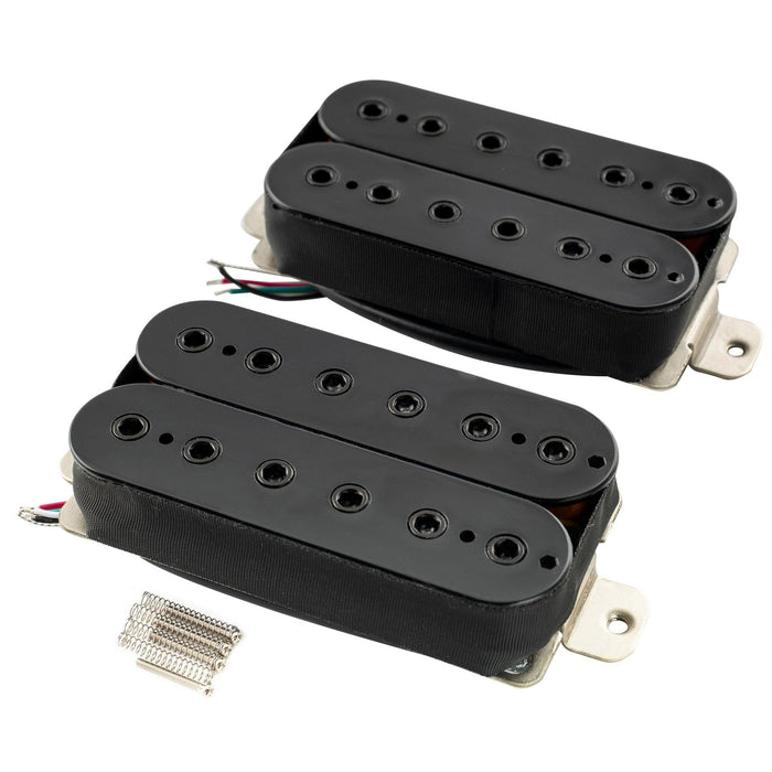 musiclily pro hh hexa alnico 5 uncovered adjustable hexagonal poles humbucker neck bridge pickups set 7 8k 16k for electric guitar mx3317bkmx3318bk details