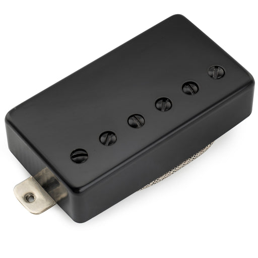musiclily pro lp cbla alnico 5 covered humbucker bridge pickup 8 8k for lp style electric guitar mx3322bk
