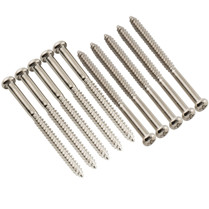 Part of musiclily ultra 2 6 35mm stainless steel pickup mounting screws for jb pb p90 jm style electric guitar bass pickup mx3328 10p