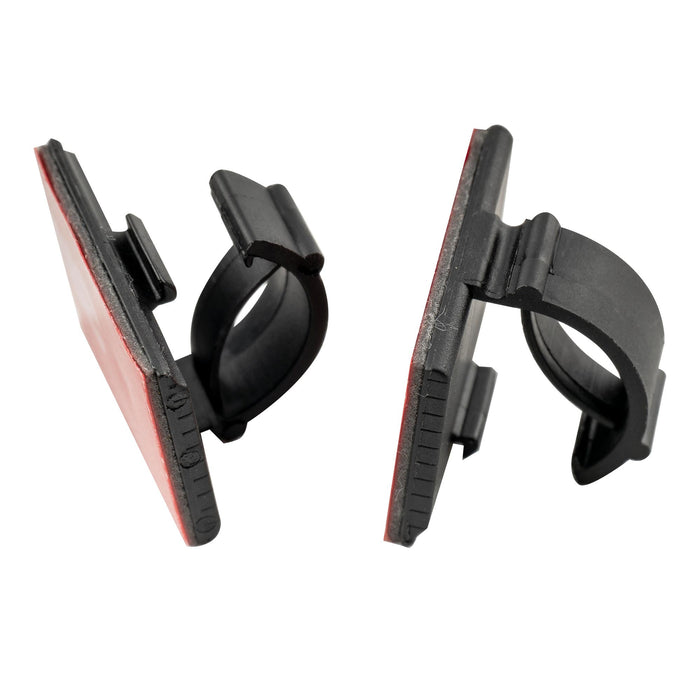 detail of musiclily basic 19x14mm self adhesive wire clips for acoustic guitar pickup mounting mx3352 10