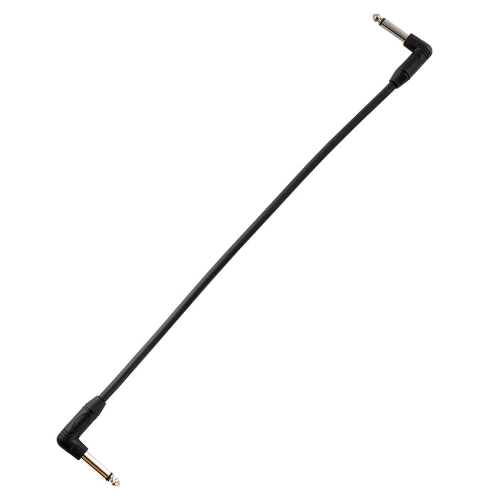 details of musiclily pro 30cm guitar effect pedal patch cables ts cable with right angle 1 4 inch 6 35mm mono plugs mx3370 5p