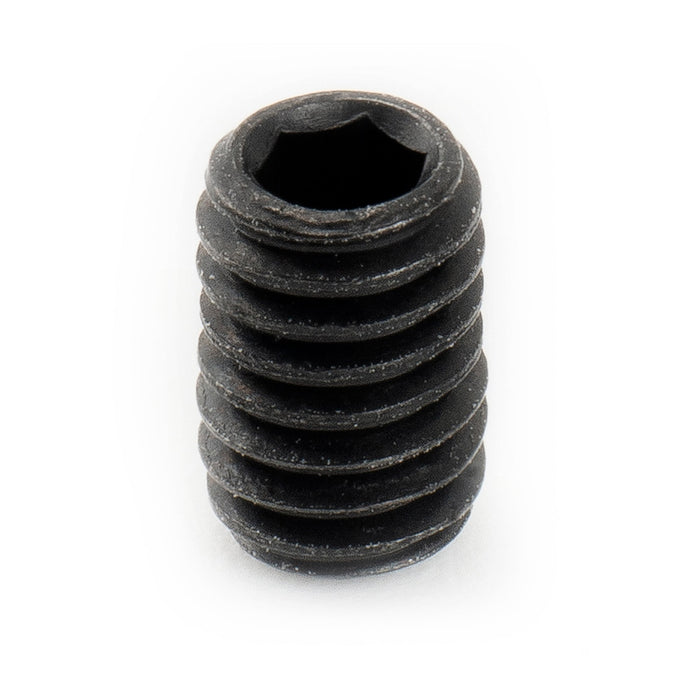 Musiclily Pro Metric M4x6mm Stainless Steel Hex Socket Set Screws Flat Point for Electric Guitar Bass Control Knobs (Set of 10)