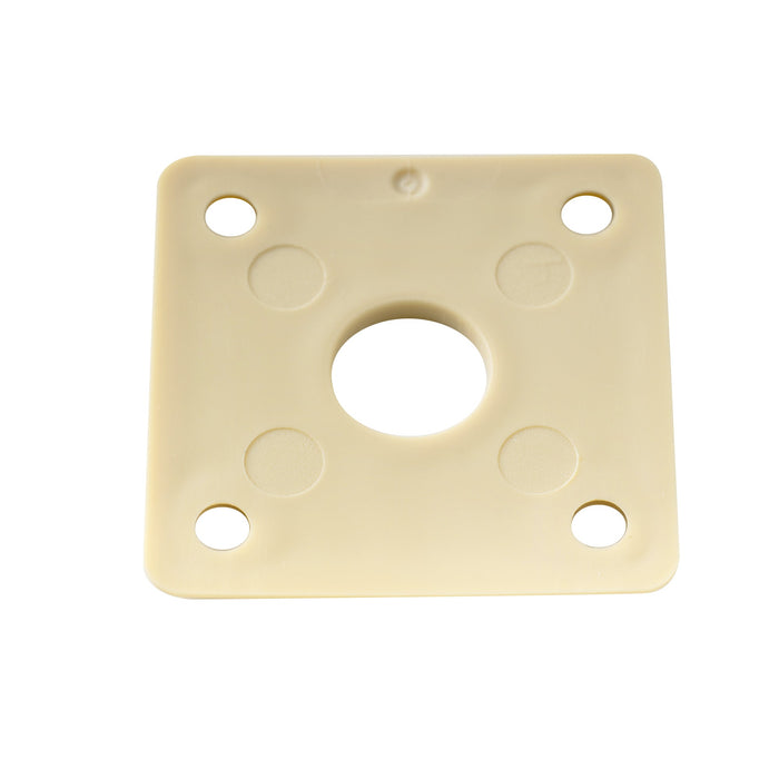 musiclily pro plastic curved jack plate square jackplates 10mm hole for epiphone lp sg style electric guitar mx3389bk 2 details