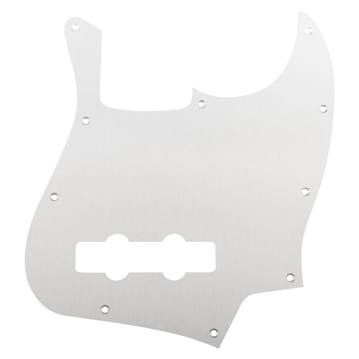 , raw colormusiclily ultra 10 holes anodized aluminum j bass pickguard for american fender standard jazz bass mx3391p
