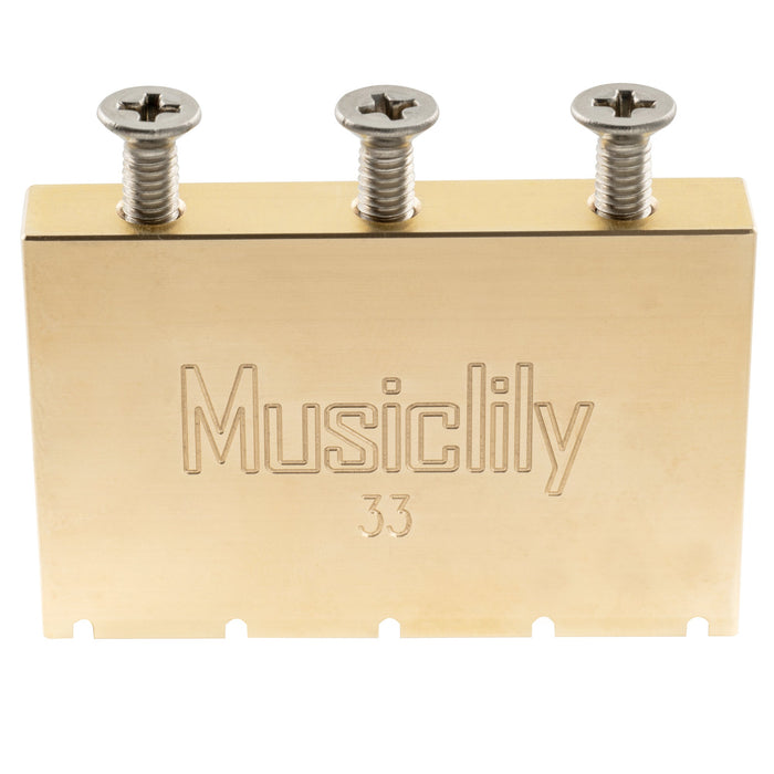Part of musiclily ultra full solid brass block for electric guitar gotoh ge1996t floyd rose locking tremolo bridge mx3396p