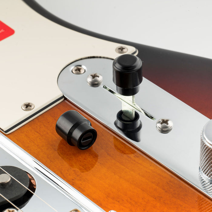 Application of musiclily pro inch size guitar 3 way barrel switch tips pickup selector lever switch knobs for fender tele style electric guitar mx3397 2p