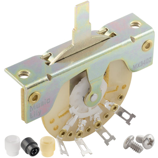 musiclily ultra 3 way pickup selector blade switch lever switch for tele style electric guitar mx3402p
