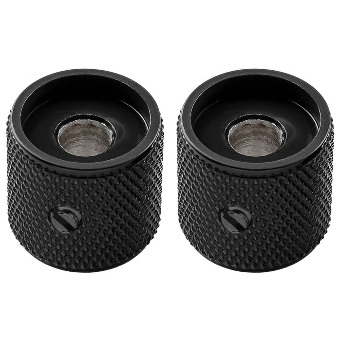 Part of musiclily pro 1 4 inch aluminum flat top universal fitting potentiometer control knob with set screw for fender mexico player tele style electric guitar mx3404 2p