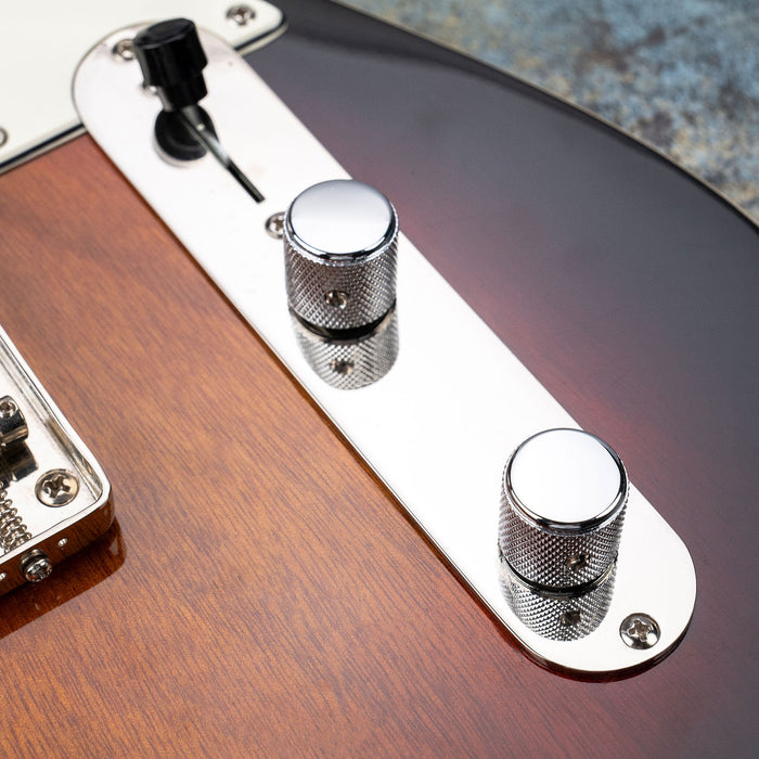 Application of musiclily pro 1 4 inch aluminum flat top universal fitting potentiometer control knob with set screw for fender mexico player tele style electric guitar mx3404