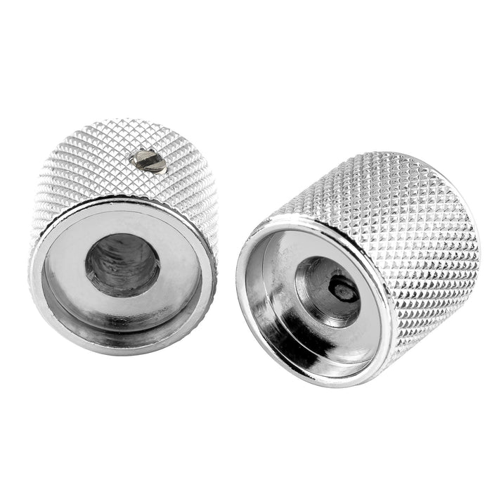 musiclily pro 1 4 inch aluminum flat top universal fitting potentiometer control knob with set screw for fender mexico player tele style electric guitar mx3404 details