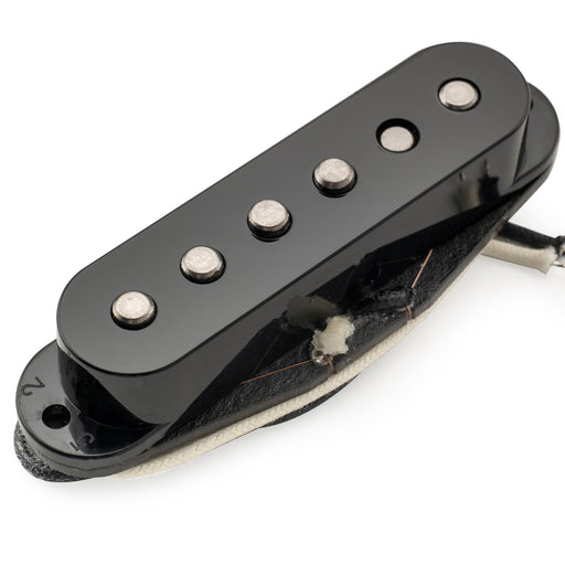 musiclily pro st 50s staggered alnico 5 single coil bridge pickup 7k for strat style electric guitar mx3420p