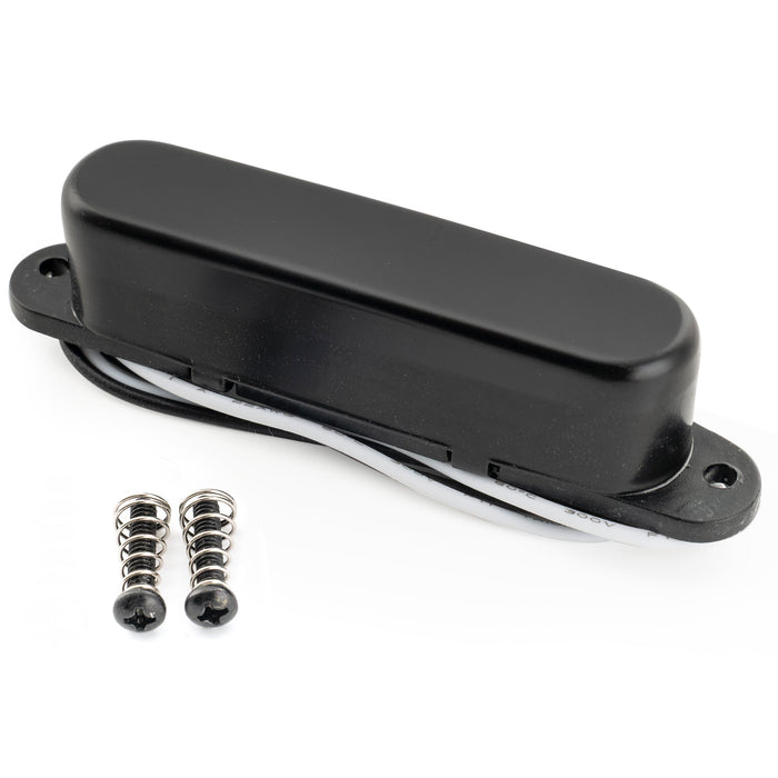 Pastilla de bobina simple Musiclily Pro TL-60S de Alnico 5 para mástil, 8.2K, para guitarra eléctrica estilo Tele