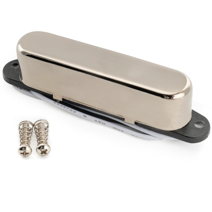 Pastilla de bobina simple Musiclily Pro TL-60S de Alnico 5 para mástil, 8.2K, para guitarra eléctrica estilo Tele