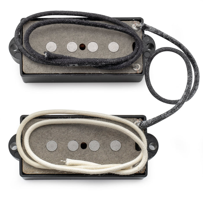 Part of musiclily pro pb 60s alnico 5 single coil pickups set 10 5k for precision bass style bass mx3426bk