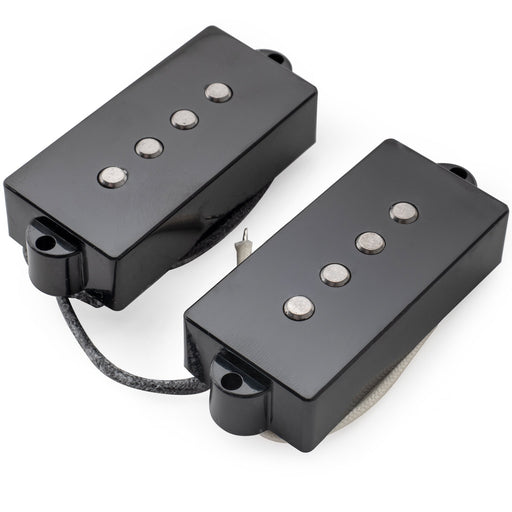 musiclily pro pb 60s alnico 5 single coil pickups set 10 5k for precision bass style bass mx3426bk