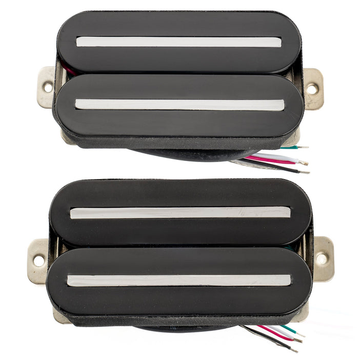 Musiclily Pro HH-DJRC Keramik-Rail-Blade-Humbucker Steg-Tonabnehmer 14,5K für E-Gitarre