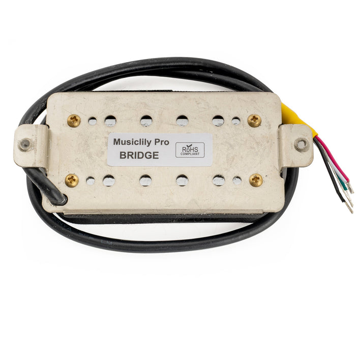 Musiclily Pro HH-DJRC Keramik-Rail-Blade-Humbucker Steg-Tonabnehmer 14,5K für E-Gitarre