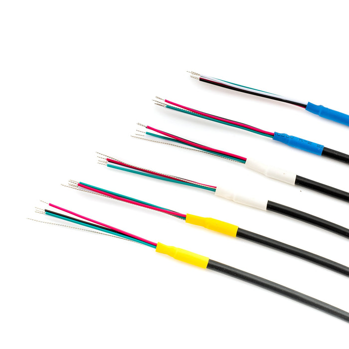 Part of musiclily pro 26awg pre tinned 4 conductor circuit wire hookup wire shielded humbucker pickup wire 45cm