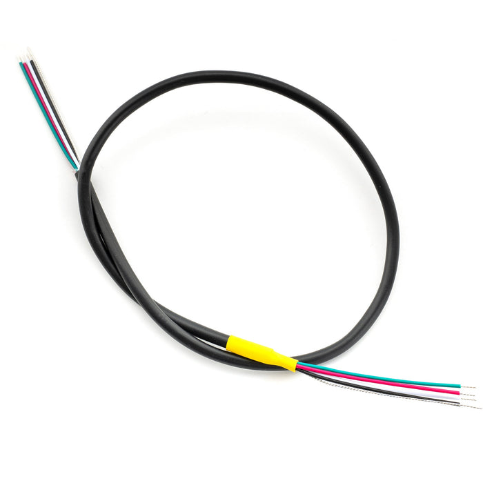 details of musiclily pro 26awg pre tinned 4 conductor circuit wire hookup wire shielded humbucker pickup wire 45cm