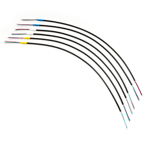 musiclily pro 26awg pre tinned 4 conductor circuit wire hookup wire shielded humbucker pickup wire 45cm