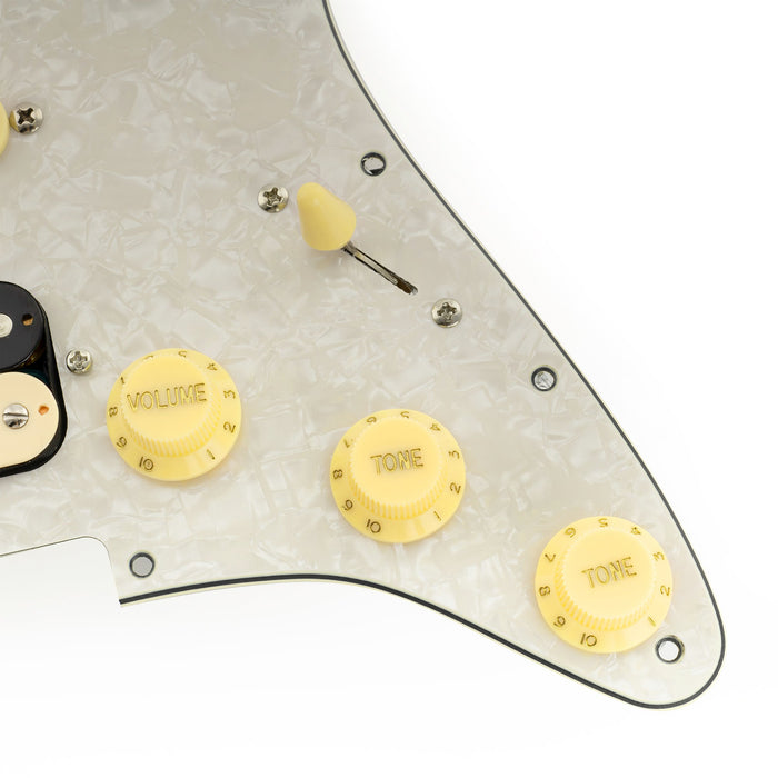 musiclily pro se st hss 60se pre wired pickguard with alnico 5 pickups 5 way switch for strat style electric guitar mx3435p details