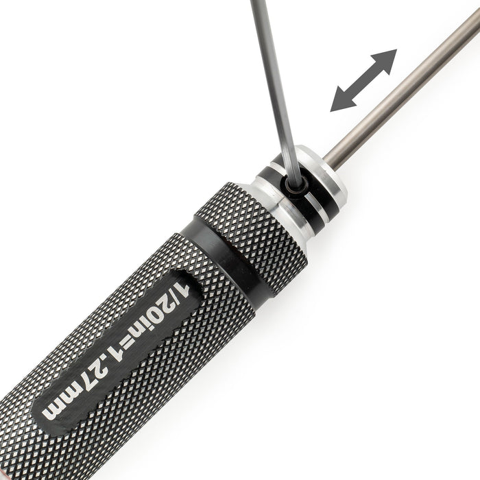 detail of musiclily pro high speed steel 1 20 inch 1 27mm hex screwdriver hex key wrench for guitar bass bridge saddles or knobs adjustment mx3445