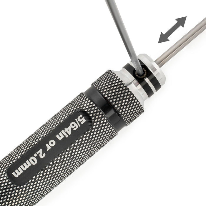 detail of musiclily pro high speed steel 5 64 inch or metric 2mm hex screwdriver hex key wrench for guitar bass bridge saddles or knobs adjustment mx3448