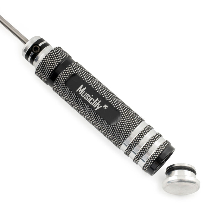 musiclily pro high speed steel 5 64 inch or metric 2mm hex screwdriver hex key wrench for guitar bass bridge saddles or knobs adjustment mx3448 details