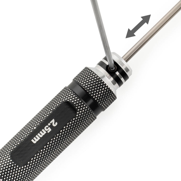 detail of musiclily pro high speed steel metric 2 5mm hex screwdriver hex key wrench for guitar bass bridge saddles or knobs adjustment mx3450