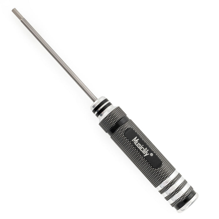 Part of musiclily pro high speed steel metric 3mm hex screwdriver hex key wrench for guitar bass bridge saddles or knobs adjustment mx3451