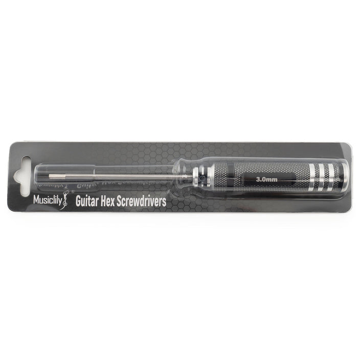 details of musiclily pro high speed steel metric 3mm hex screwdriver hex key wrench for guitar bass bridge saddles or knobs adjustment mx3451