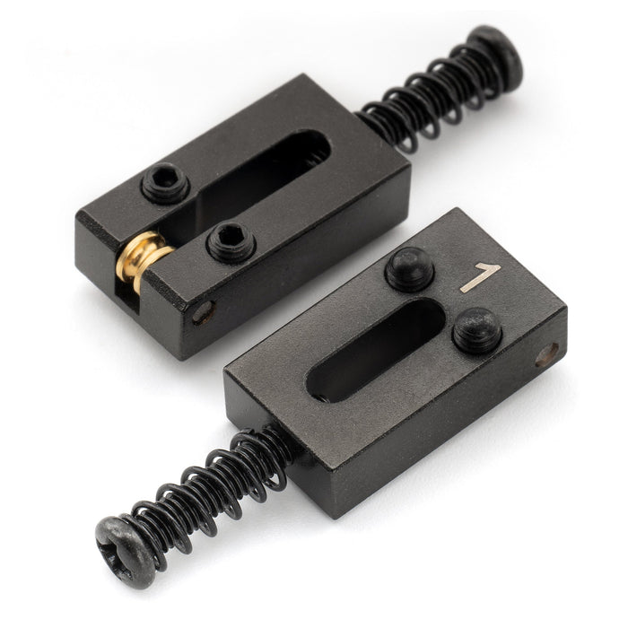 musiclily ultra 10 8mm full solid brass modern style roller saddles for strat tele style electric guitar bridge mx3494 3mx3495 3p details