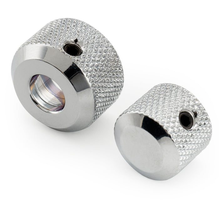 musiclily pro 6mm 8mm full brass dual concentric stacked control knob with set screw universal potentiometer knob for electric guitar bass details